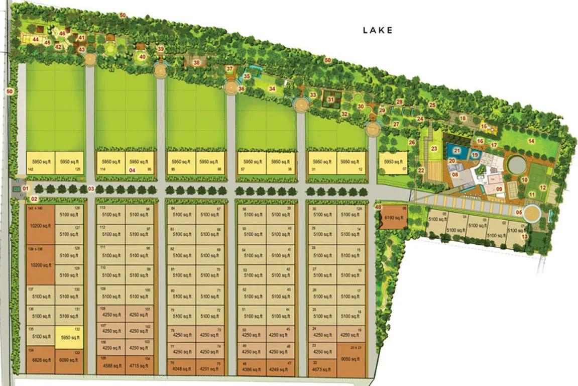 Fortius Under The Sun villas layout plan