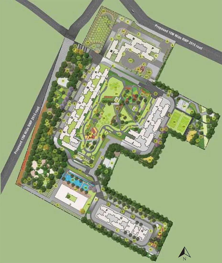 Godrej Park Retreat Phase 3 apartments master plan