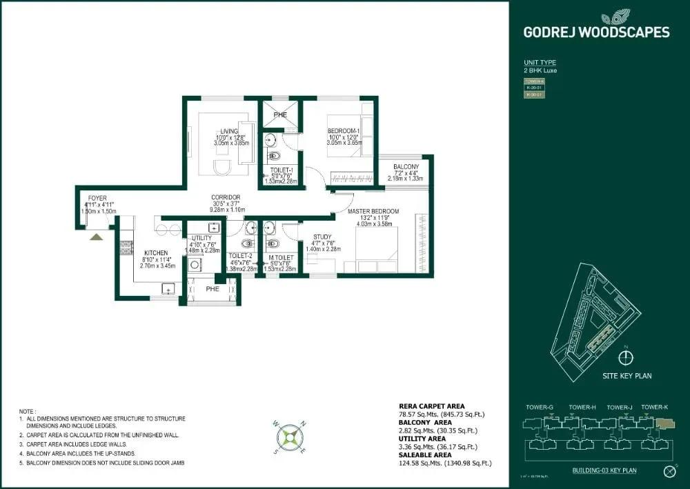 Godrej Woodscapes floor plan