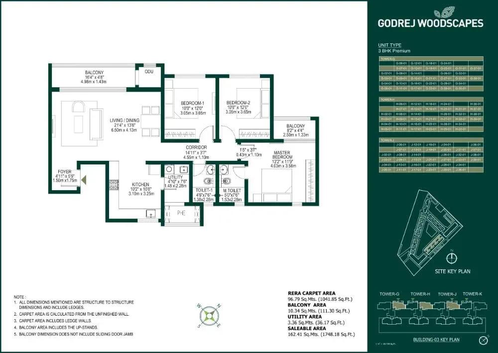 Godrej Woodscapes floor plan