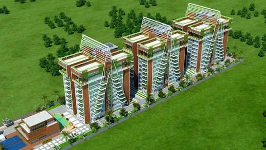 Golden Hanging Gardens apartments