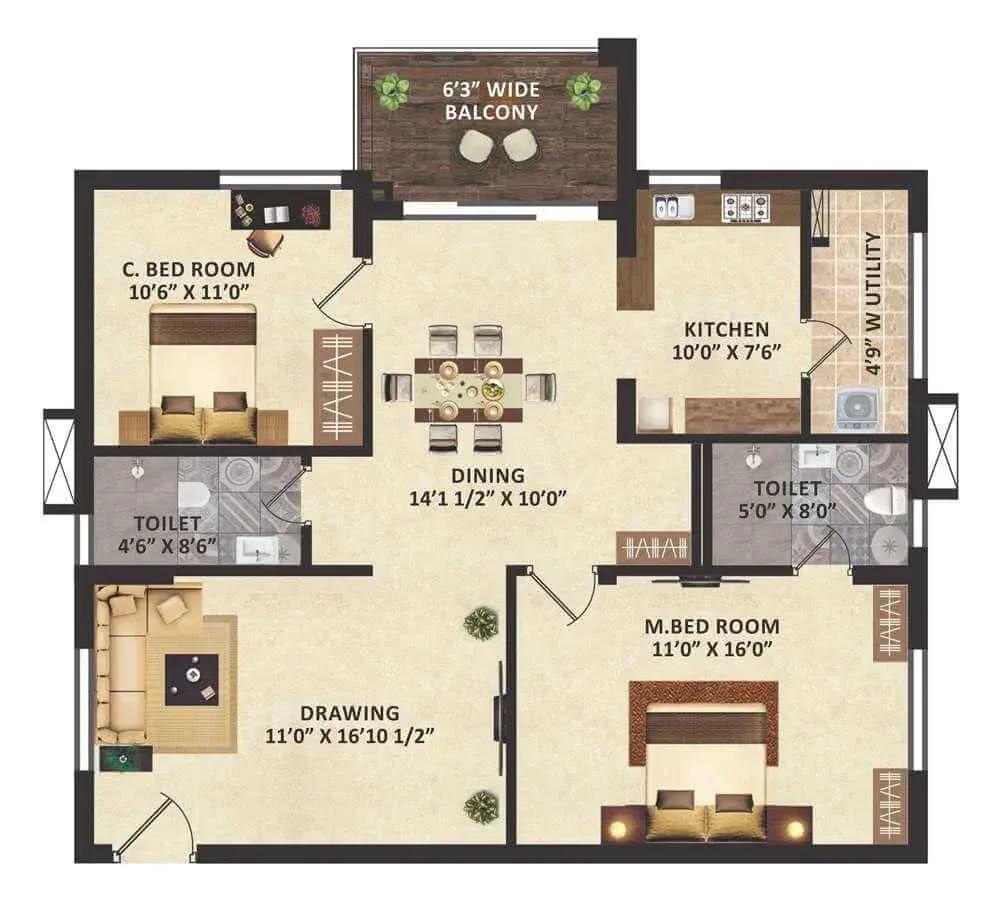 GreenMark Mayfair Apartments apartments