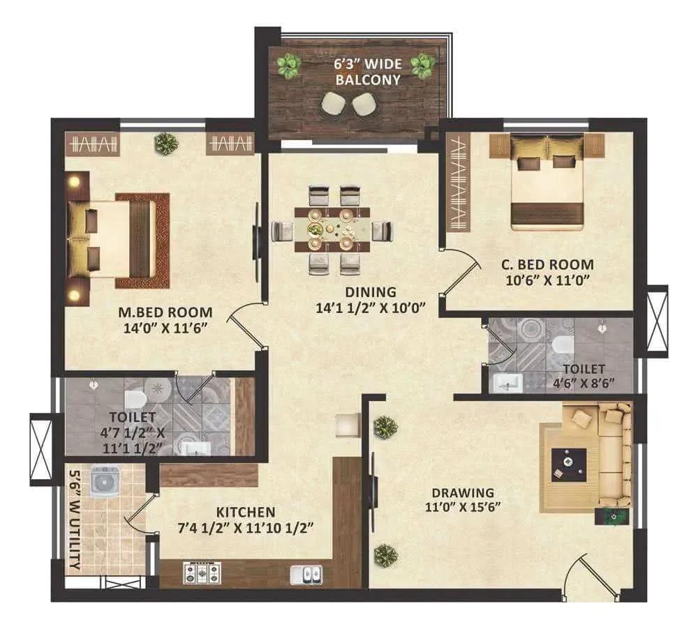 GreenMark Mayfair Apartments apartments
