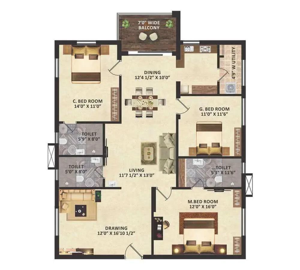 GreenMark Mayfair Apartments apartments