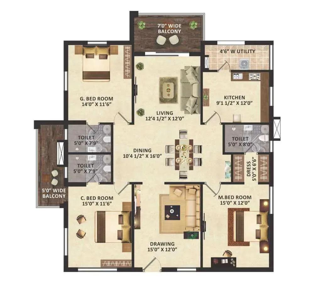 GreenMark Mayfair Apartments apartments