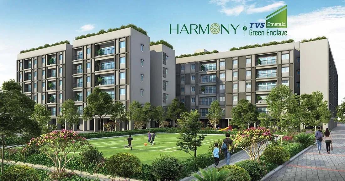 TVS Emerald Green Enclave Harmony