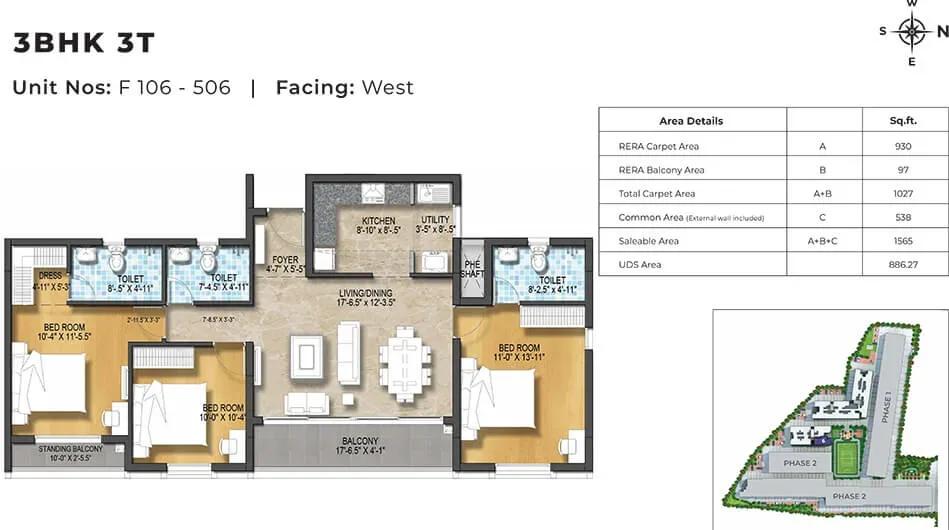 TVS Emerald Green Enclave Harmony apartments