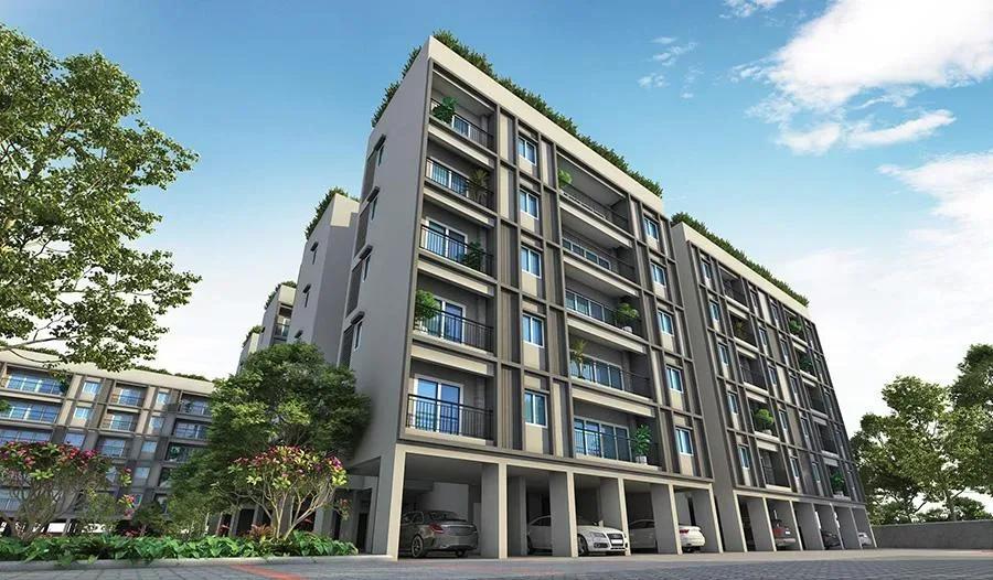 TVS Emerald Green Enclave Harmony apartments