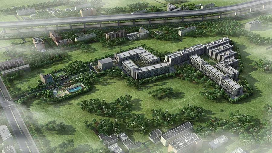 TVS Emerald Green Enclave Harmony apartments