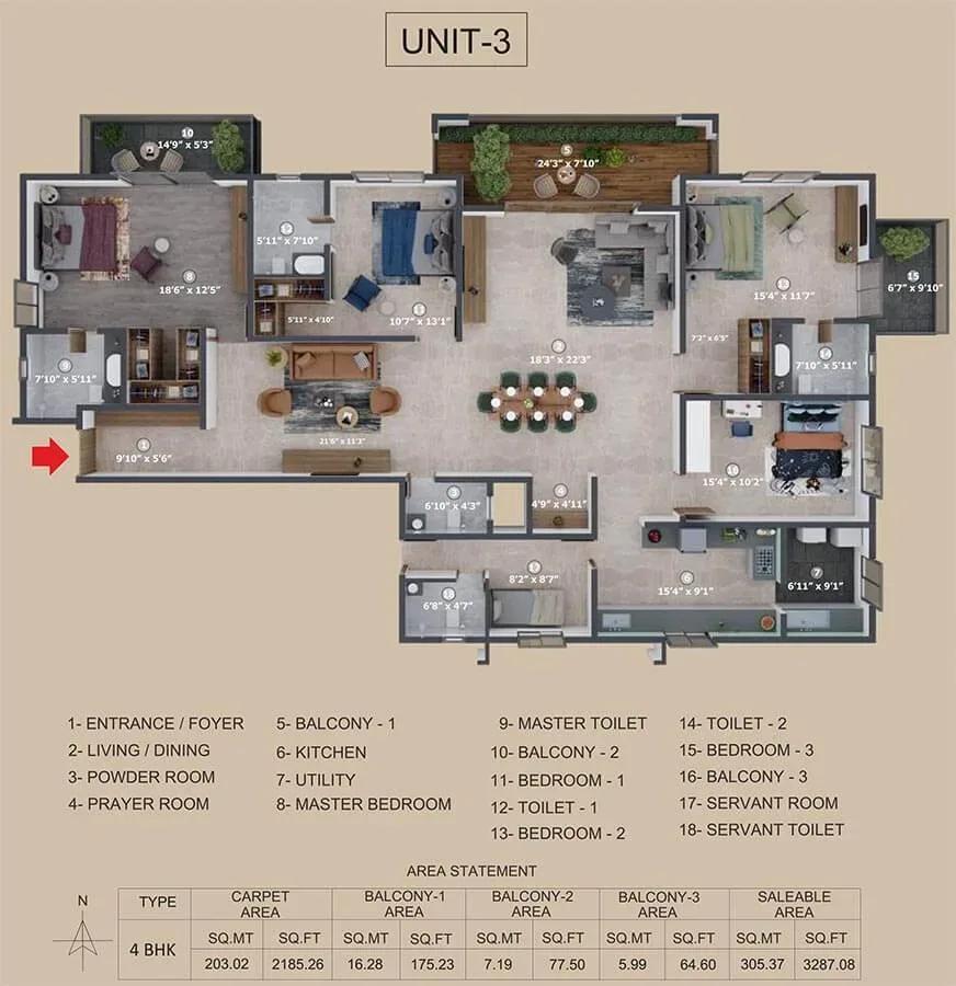 Incor The Eighty apartments