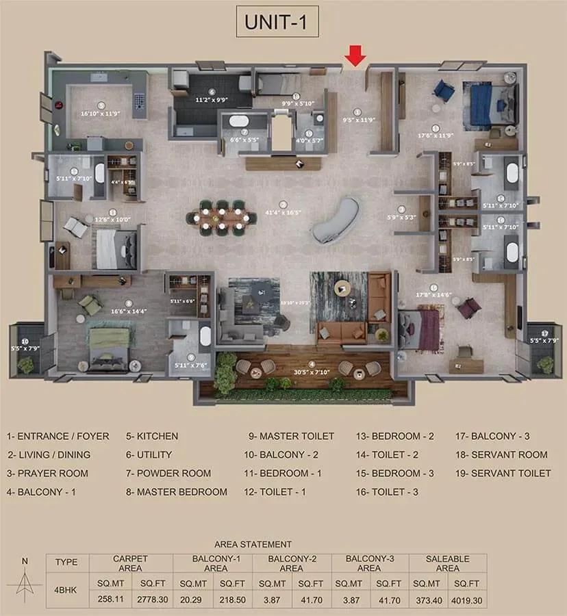 Incor The Eighty apartments
