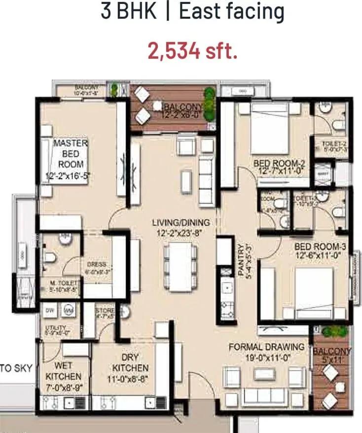 INDIS VIVA City apartments