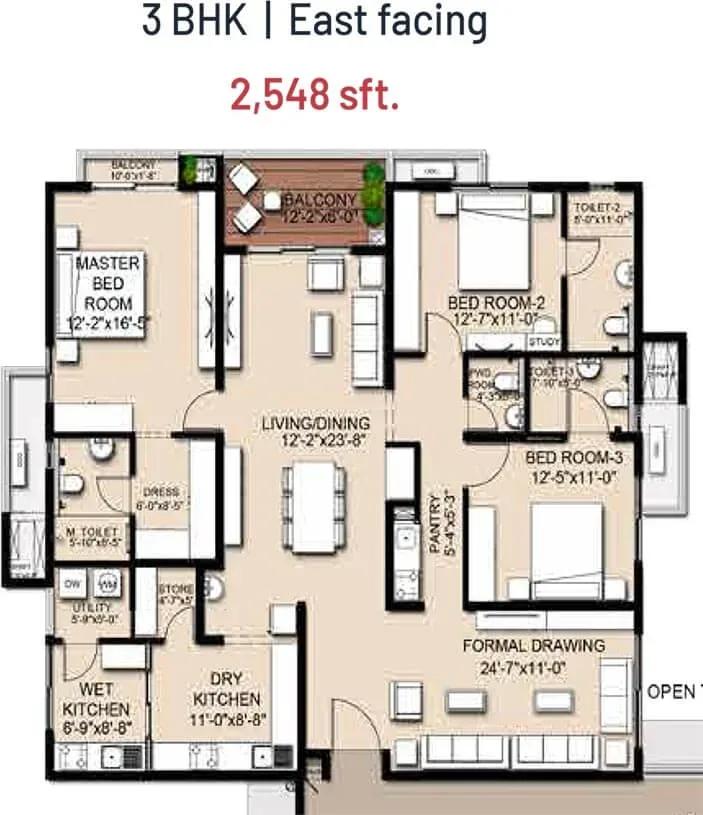 INDIS VIVA City apartments