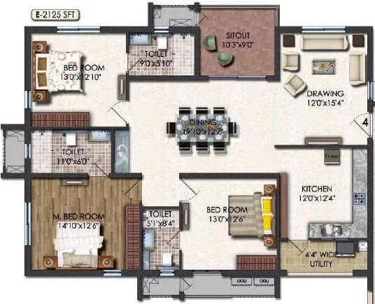 Jayabheri Summit apartments
