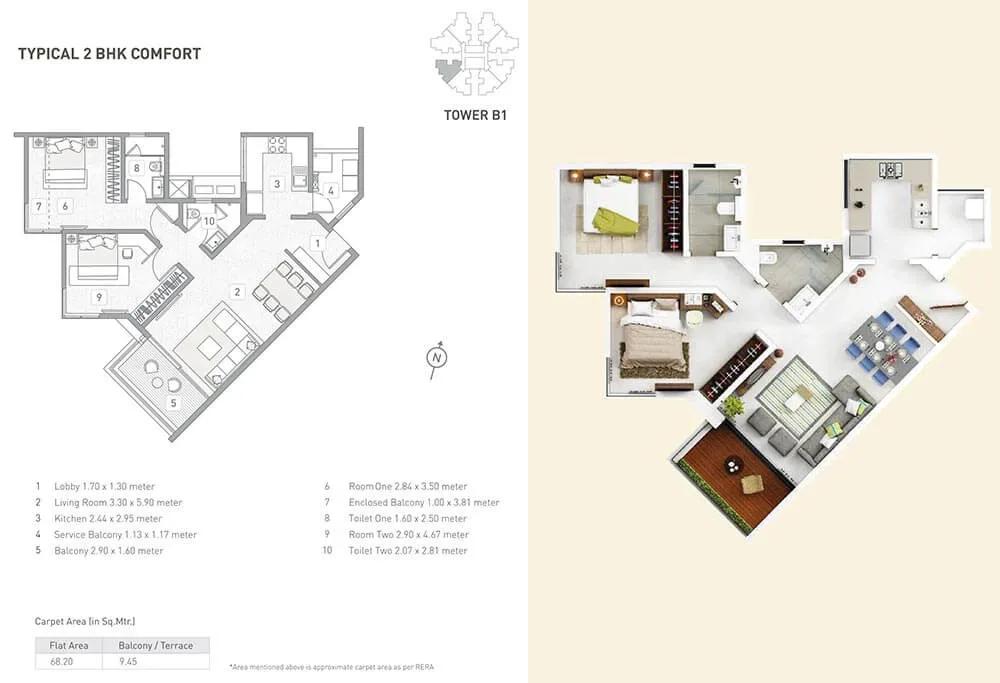 Kasturi Eon Homes apartments