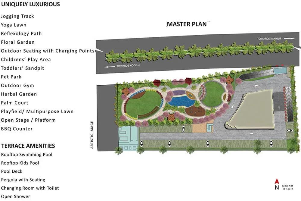 Kolte Patil Lakeside 24 master plan