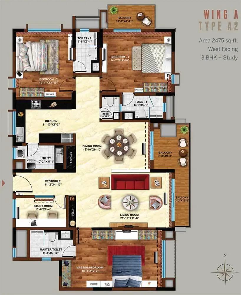 Koncept Ambience Downtown apartments