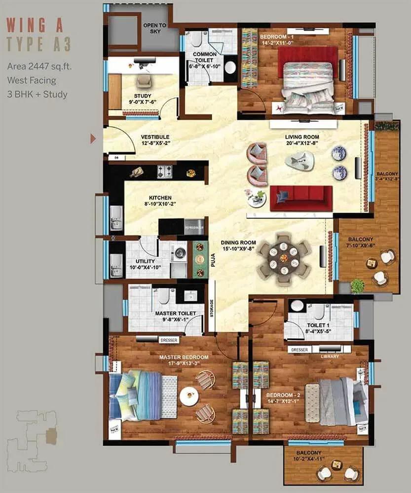 Koncept Ambience Downtown apartments