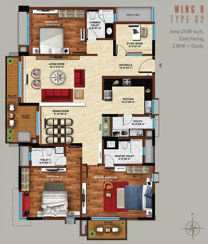 Koncept Ambience Downtown apartments