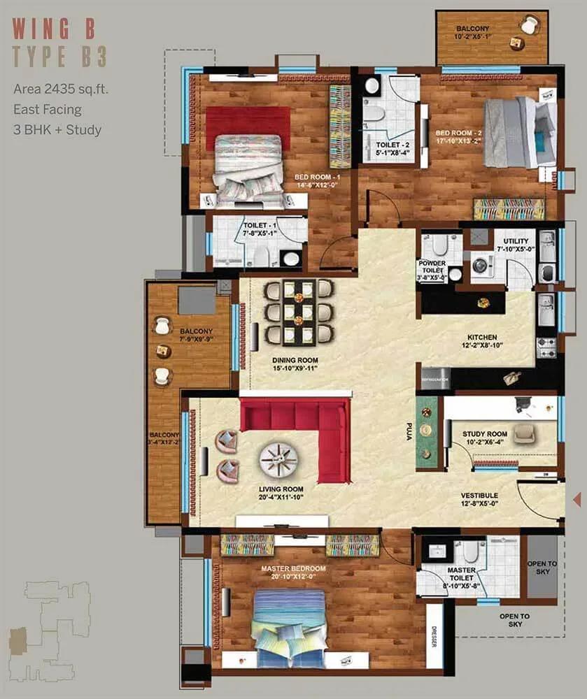 Koncept Ambience Downtown apartments