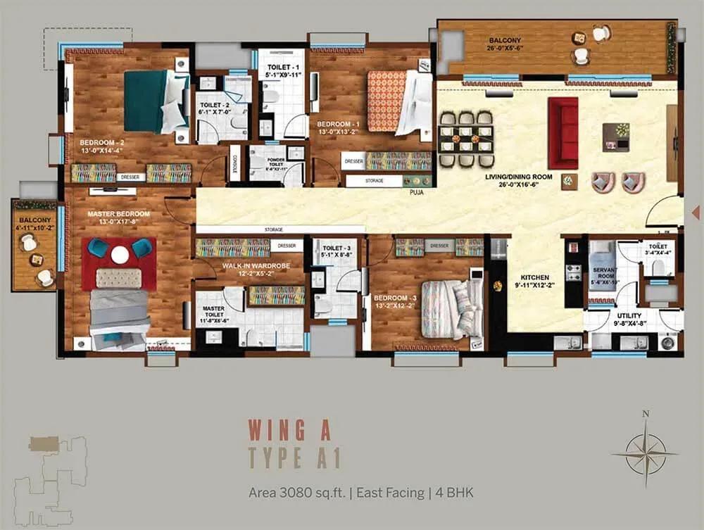 Koncept Ambience Downtown apartments