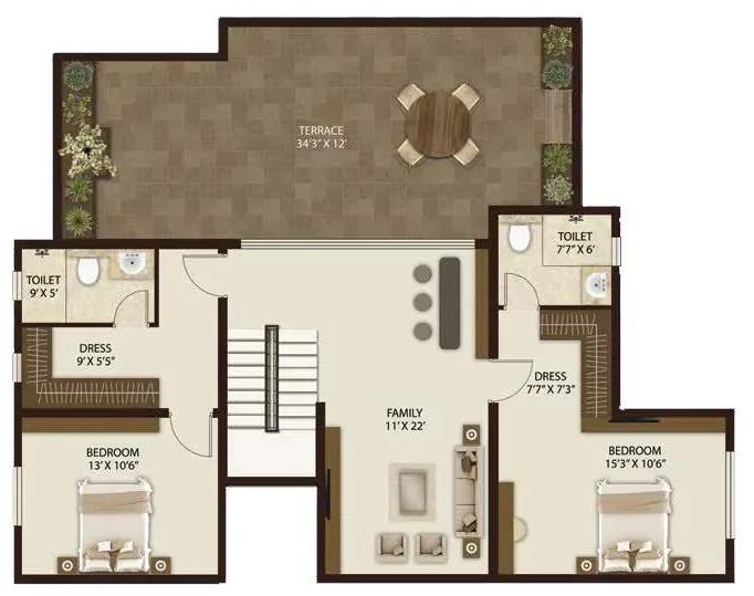 Legacy Salvador floor plan