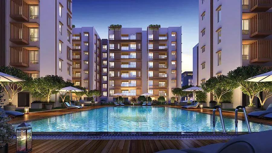 TVS Emerald Peninsula Magnific apartments