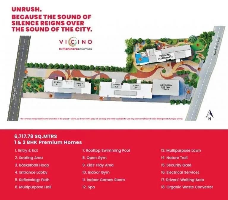 Mahindra Vicino master plan