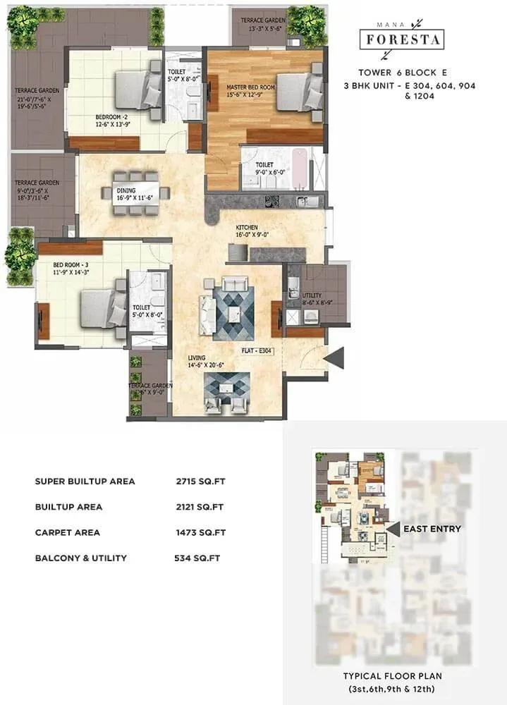Mana Foresta apartments