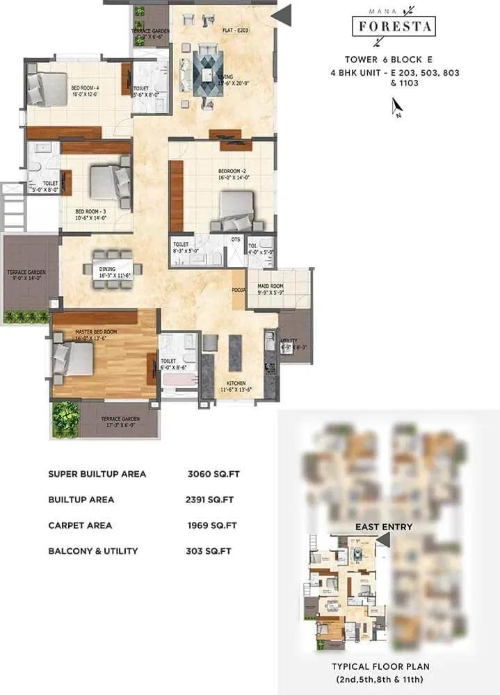 Mana Foresta apartments