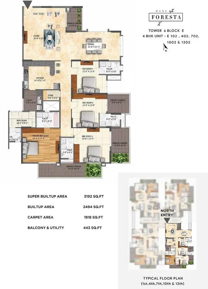 Mana Foresta apartments