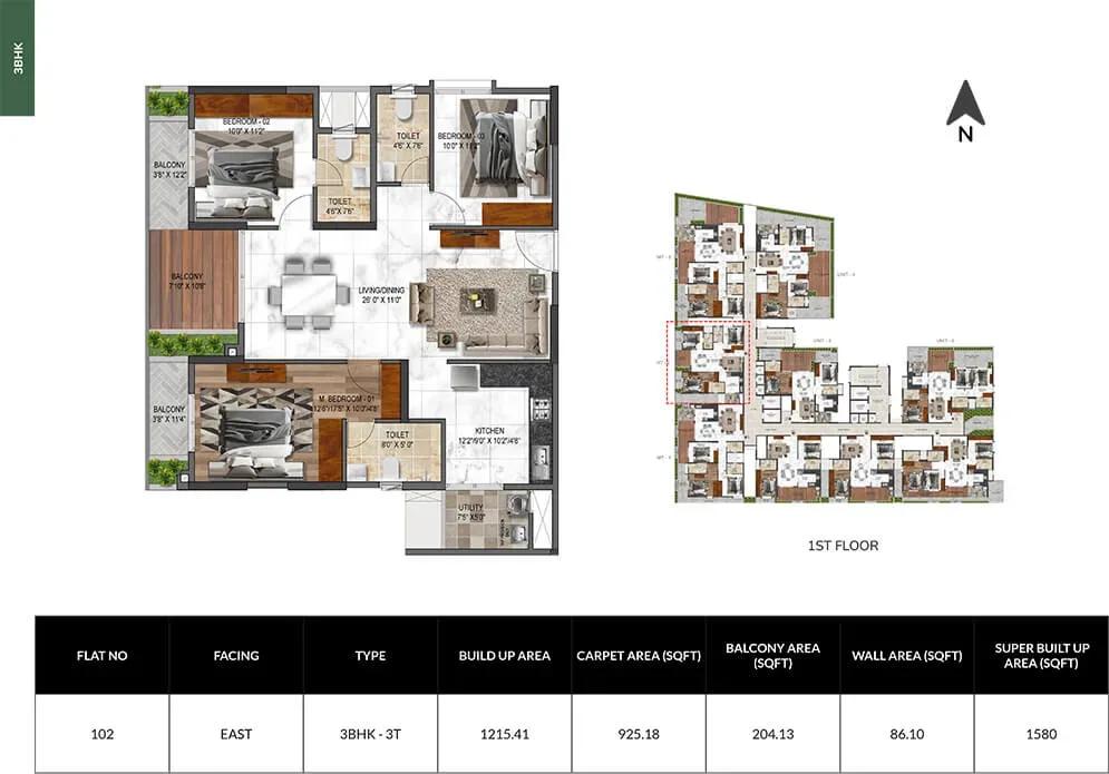 Mana Verdant floor plan