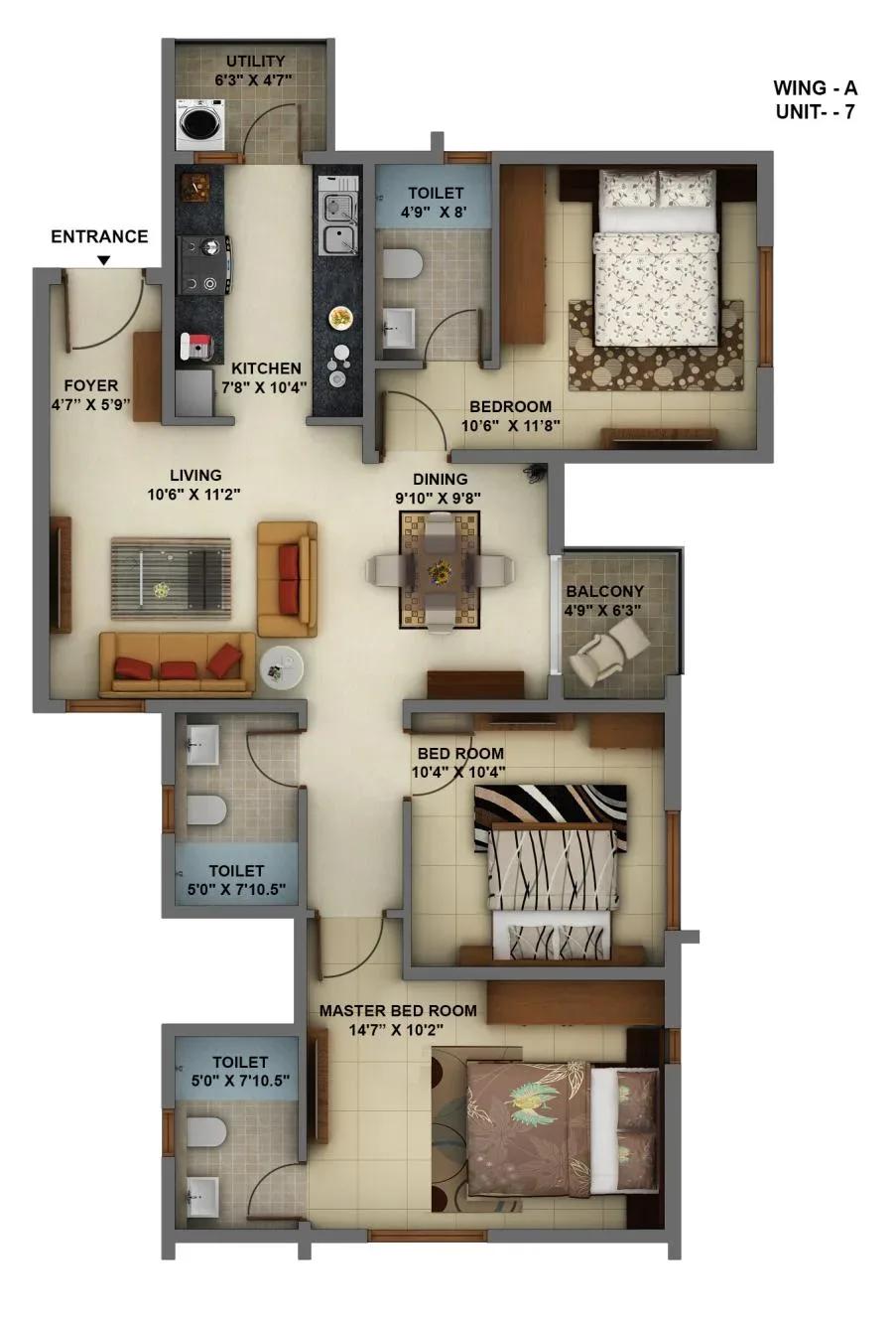 Mantri Energia apartments