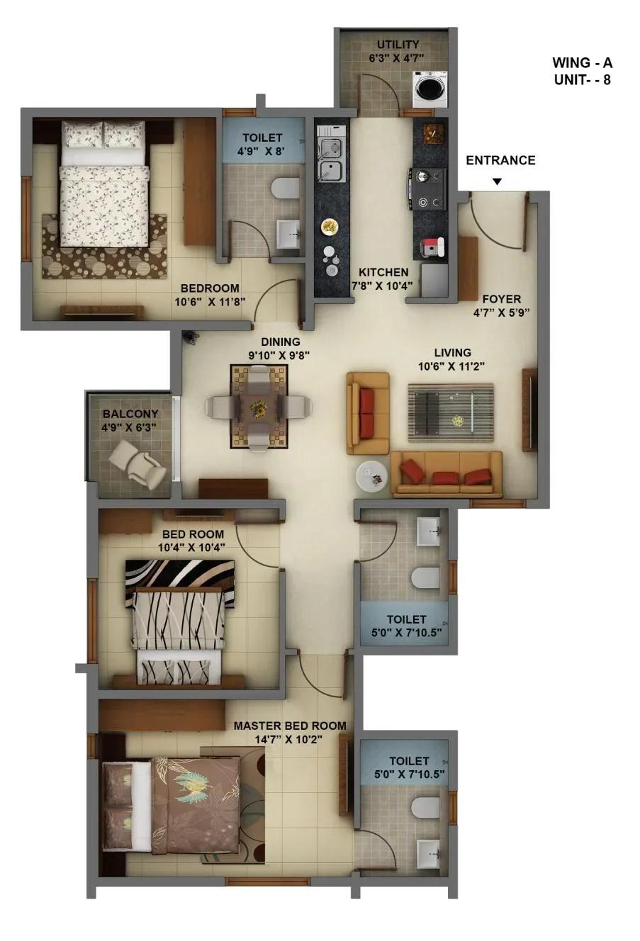 Mantri Energia apartments