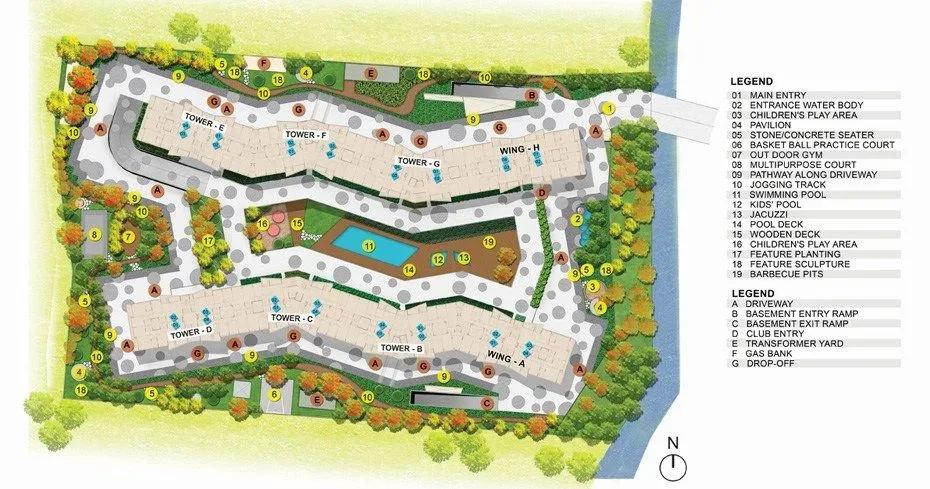 Mantri Lithos apartments master plan