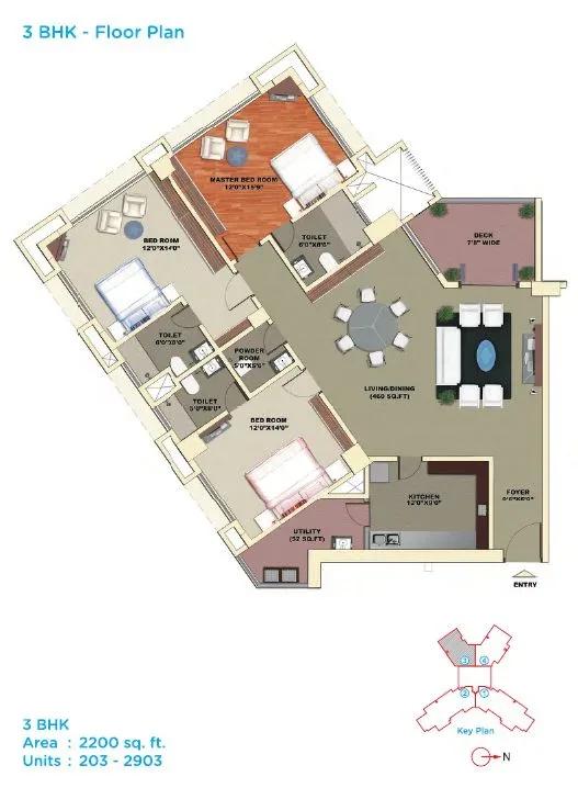 Mantri Pinnacle apartments