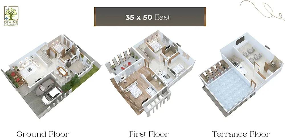 MJR Divine Meadows villas