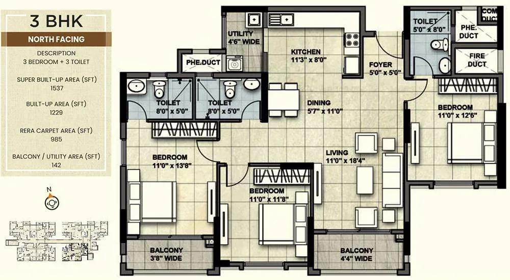 NCC Urban Park View apartments