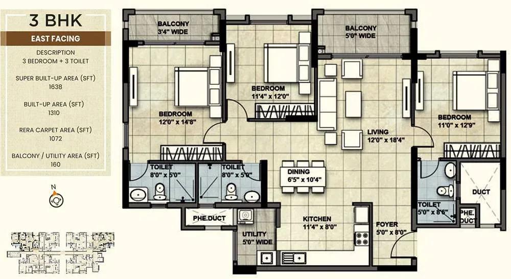 NCC Urban Park View apartments