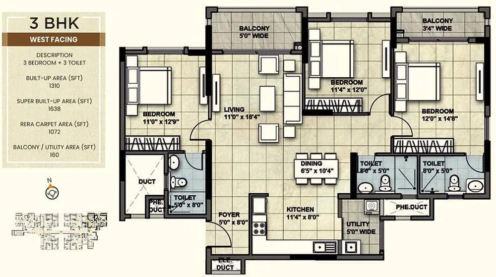 NCC Urban Park View apartments