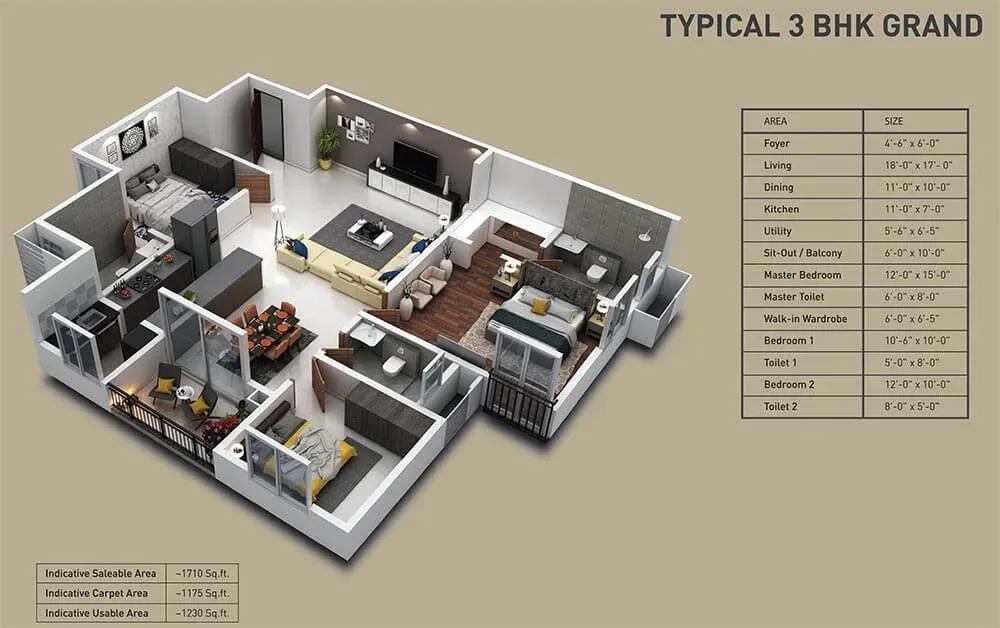 Nucleus apartments
