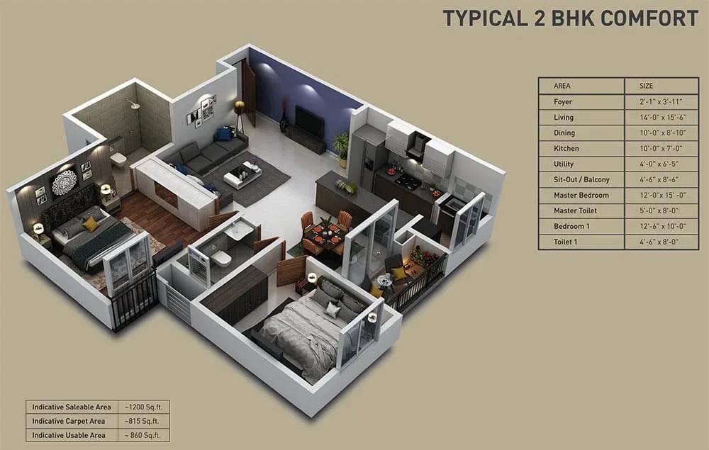 Nucleus apartments