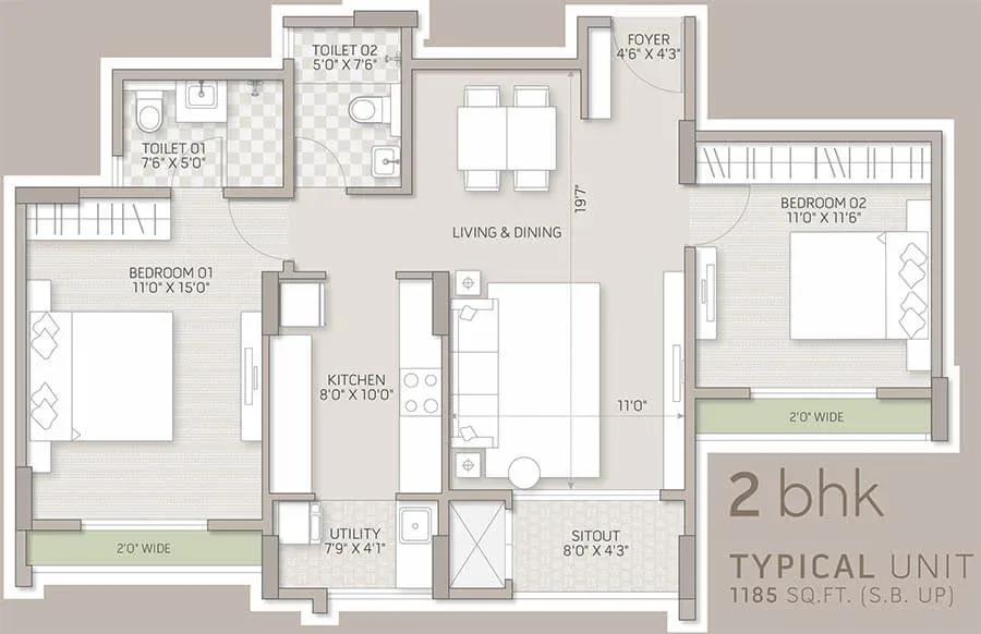 Orchid Salisbury floor plan