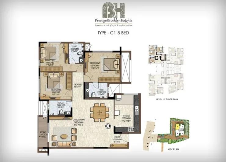 Prestige Brooklyn Heights apartments