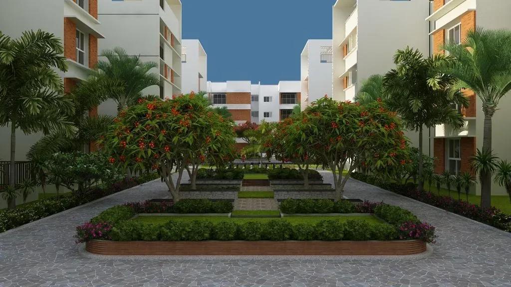 Prestige Courtyards apartments