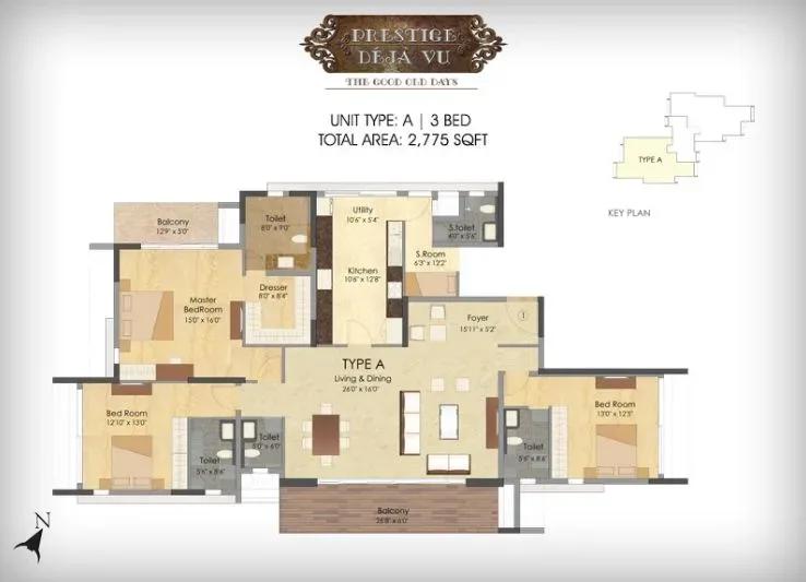 Prestige Deja Vu apartments
