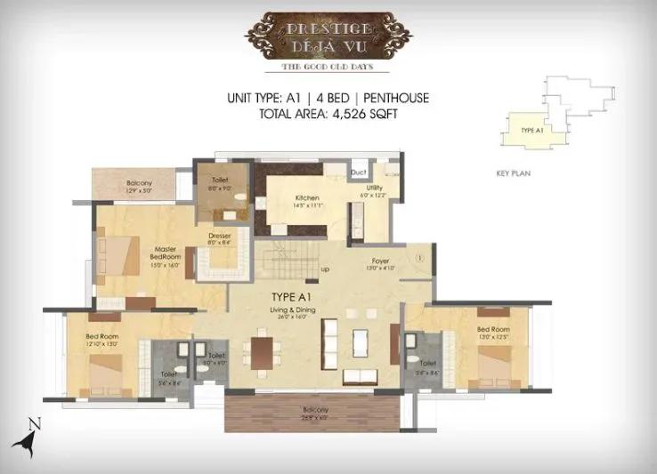 Prestige Deja Vu apartments