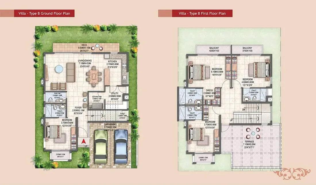 Prestige Silver Oak villas