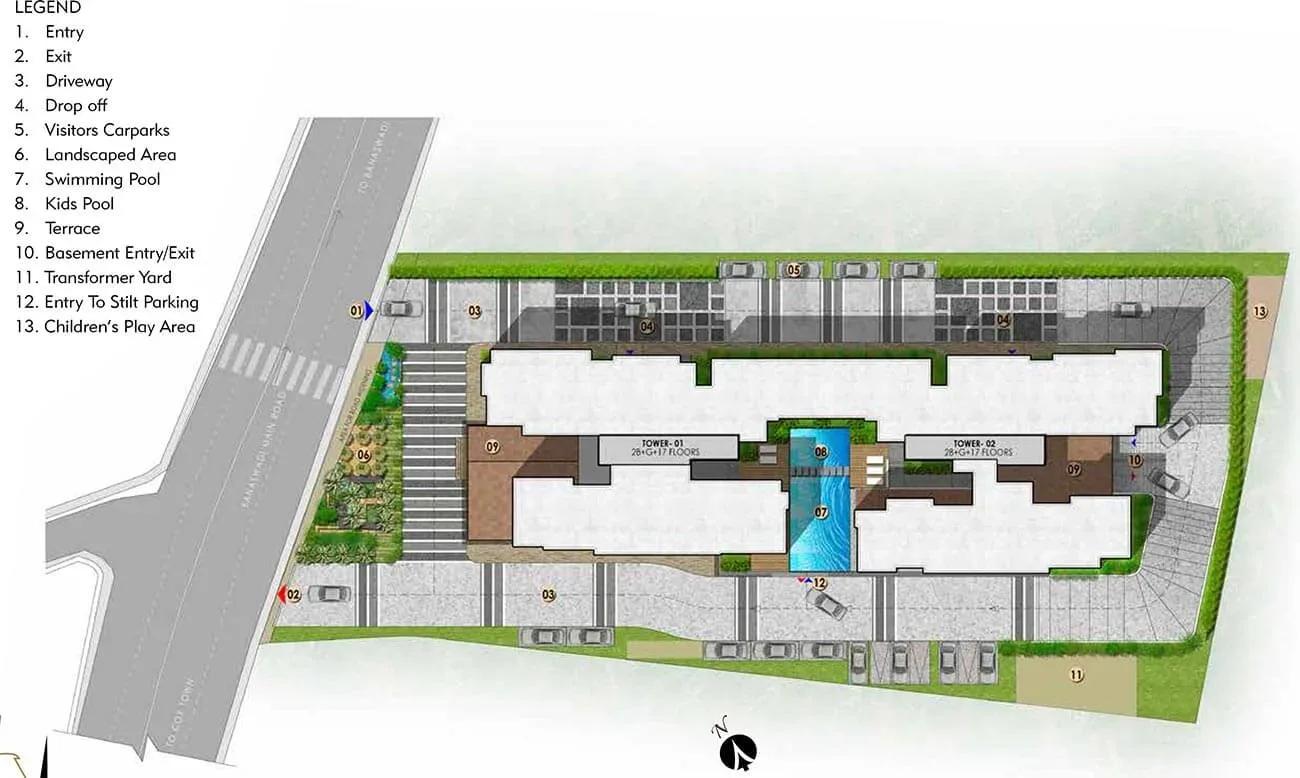 Prestige Woodland Park apartments