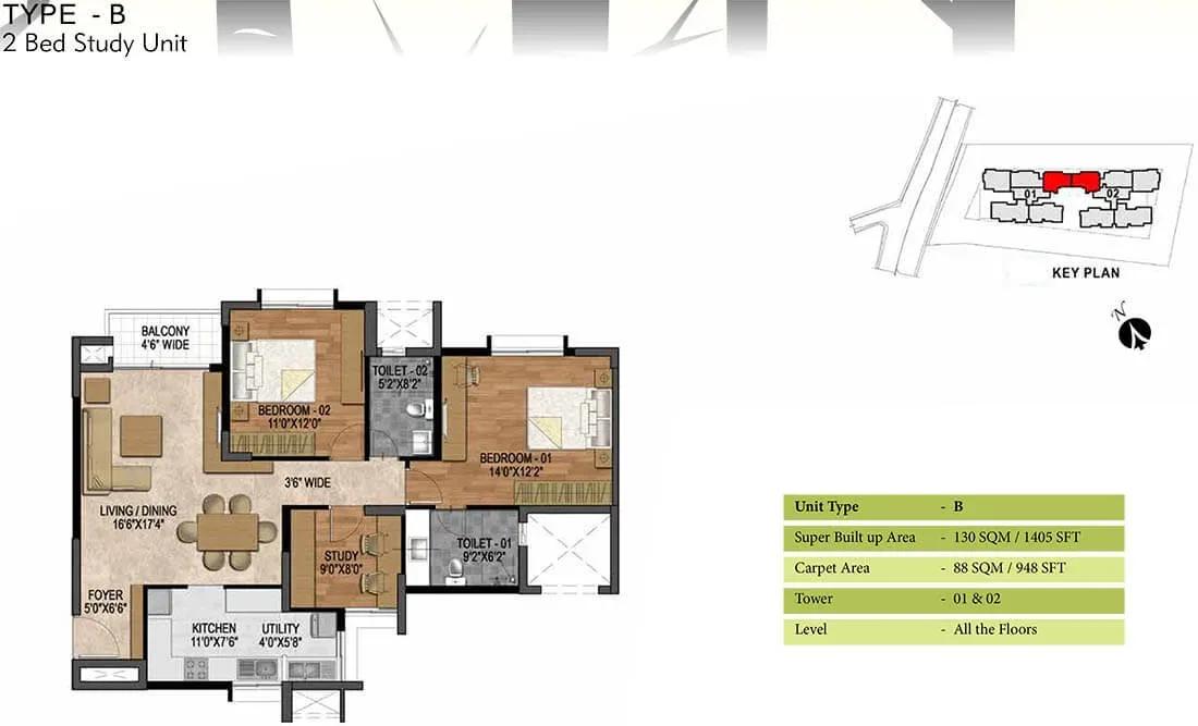 Prestige Woodland Park apartments